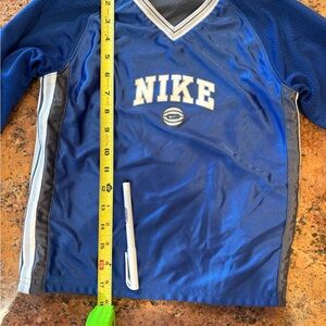 Nike Blue and Gray V-Neck Jersey